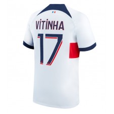 Paris Saint-Germain Vitinha #17 Bortedrakt 2023-24 Kortermet